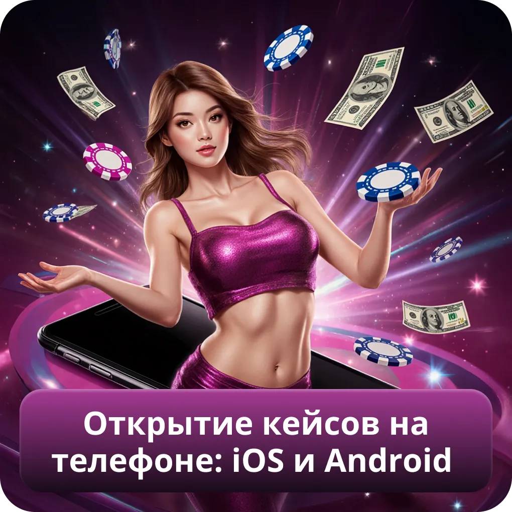 Открытие кейсов КС2 на смартфоне: iOS и Android
