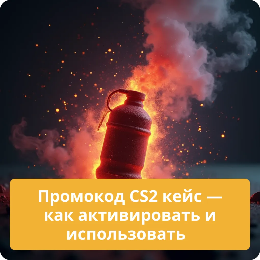 Промокод на CS2 кейс: подробная инструкция, как его активировать и использовать Промокод CS2 кейс – как активировать и использовать
